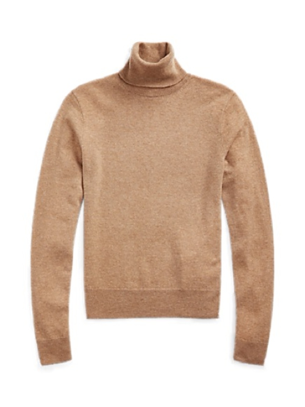 Polo Ralph Lauren Cashmere Turtleneck Camel Medium NWT - Picture 1 of 6
